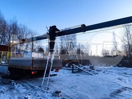 Техническое обслуживание КМУ XCMG SQS125 - 3